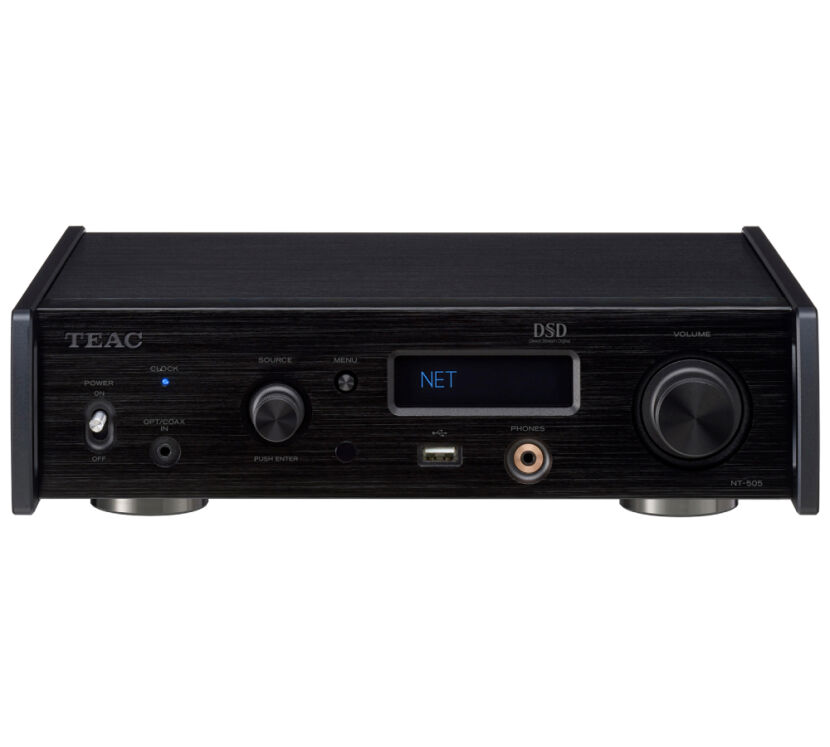 Teac NT-505-X (czarny). Odtwarzacz sieciowy z DAC USB.