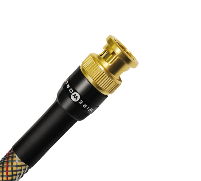 Wireworld Gold Starlight 10 Coaxial GSV (0.5m). Przewód koaksjalny BNC.