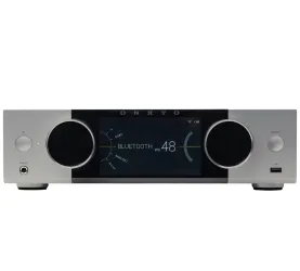 Onkyo Muse Y-40 (srebrny). Wzmacniacz stereo z funkcjami sieciowymi.