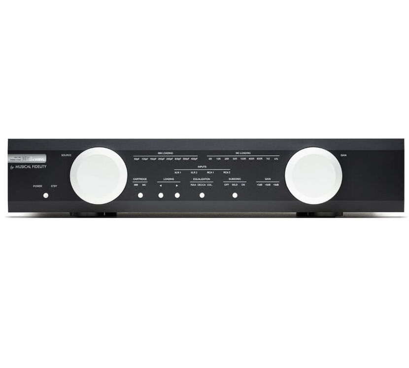Musical Fidelity M8x Vinyl (czarny). Przedwzmacniacz gramofonowy.