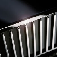 MBL Noble Line Stereo Power Amplifier N21 (biały/złoty). Końcówka mocy stereo. - 4