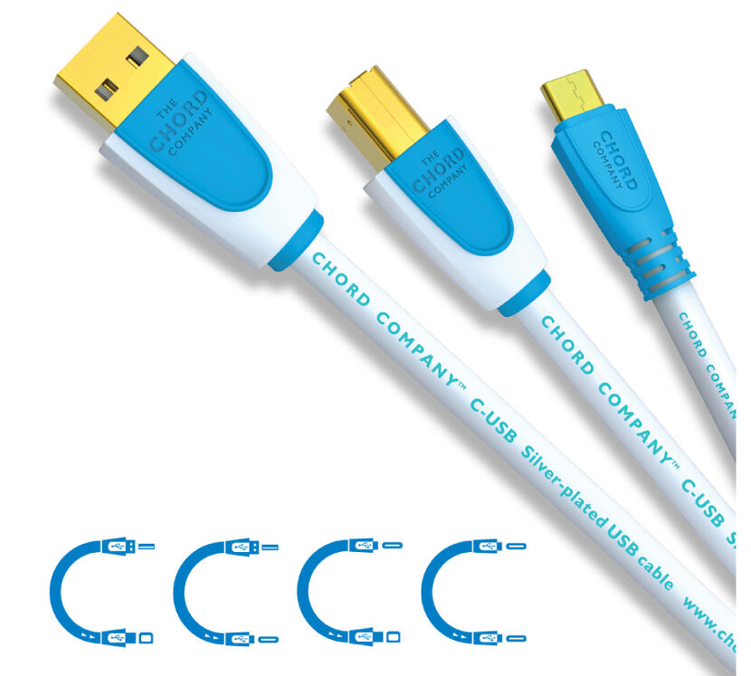 The Chord C-USB. Przewód USB C-B (1m).