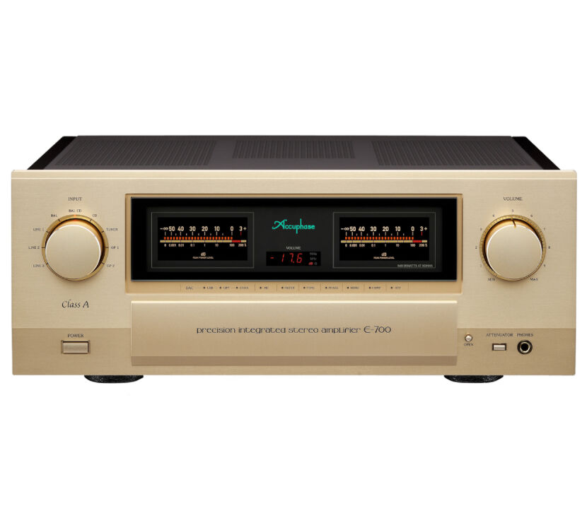 Accuphase E-700. Wzmacniacz zintegrowany stereo klasy high-end.