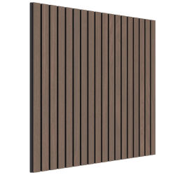 Vicoustic VicStrip Square (dark walnut). Panel akustyczny (kpl. 8 sztuk).