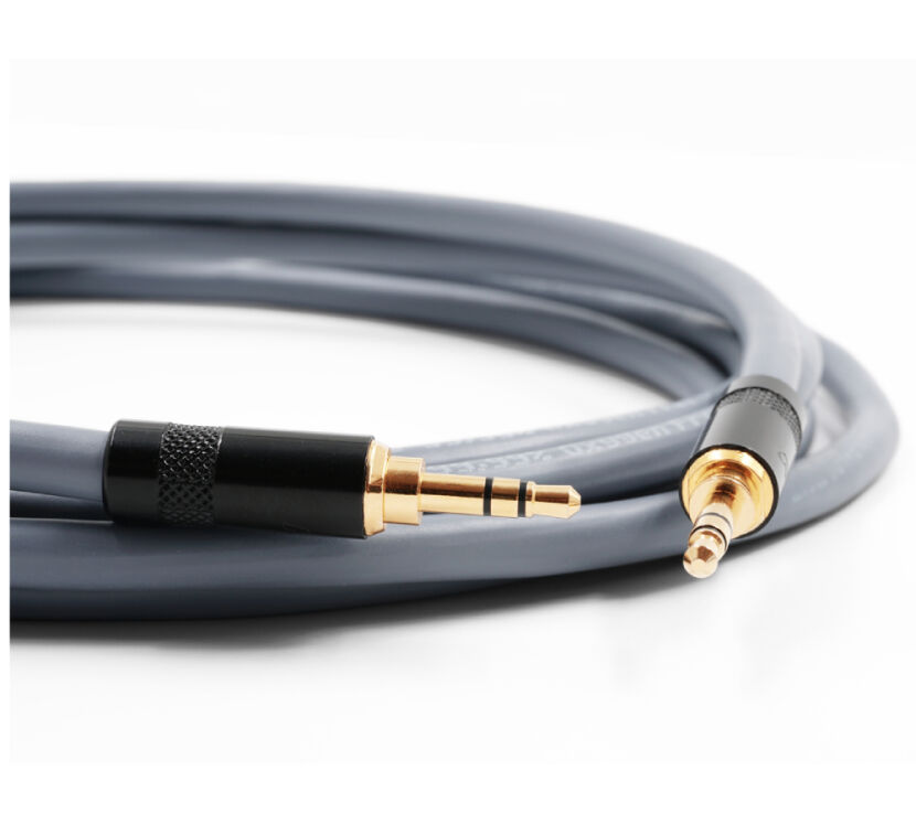 Melodika MDMJ30G. Przewód jack 3.5mm - jack 3.5mm (3m).