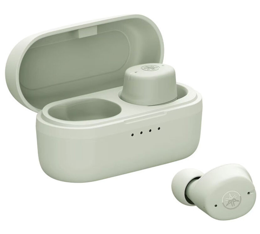 Yamaha TW-E3C (zielony). Bezprzewodowe słuchawki douszne.