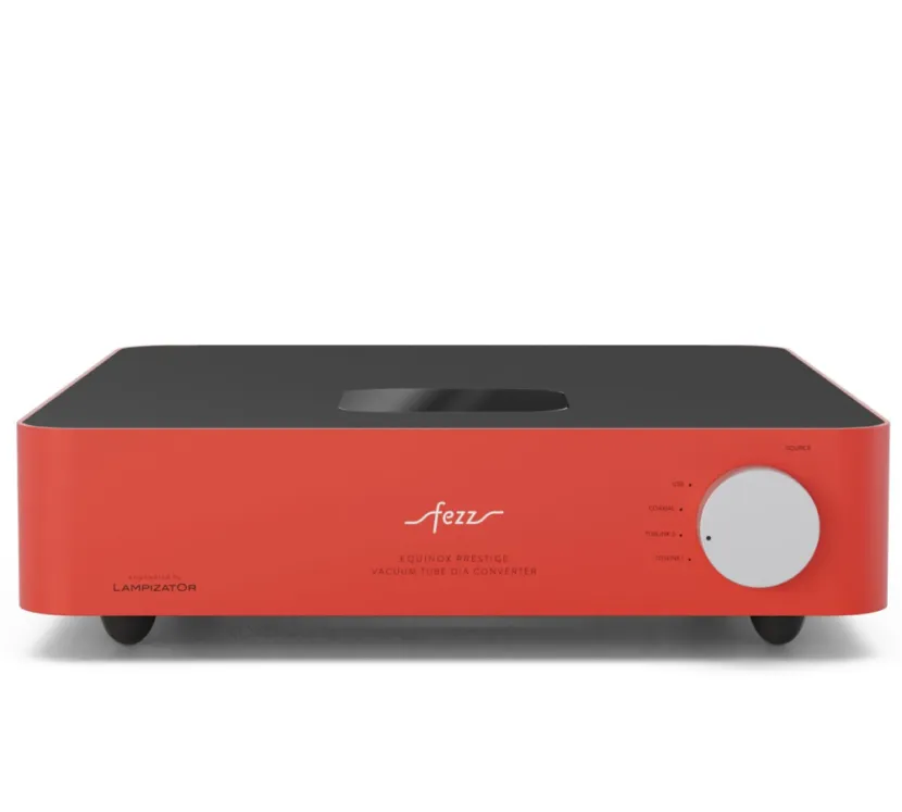 Fezz Audio Equinox Prestige EVO (burning red). Lampowy DAC.