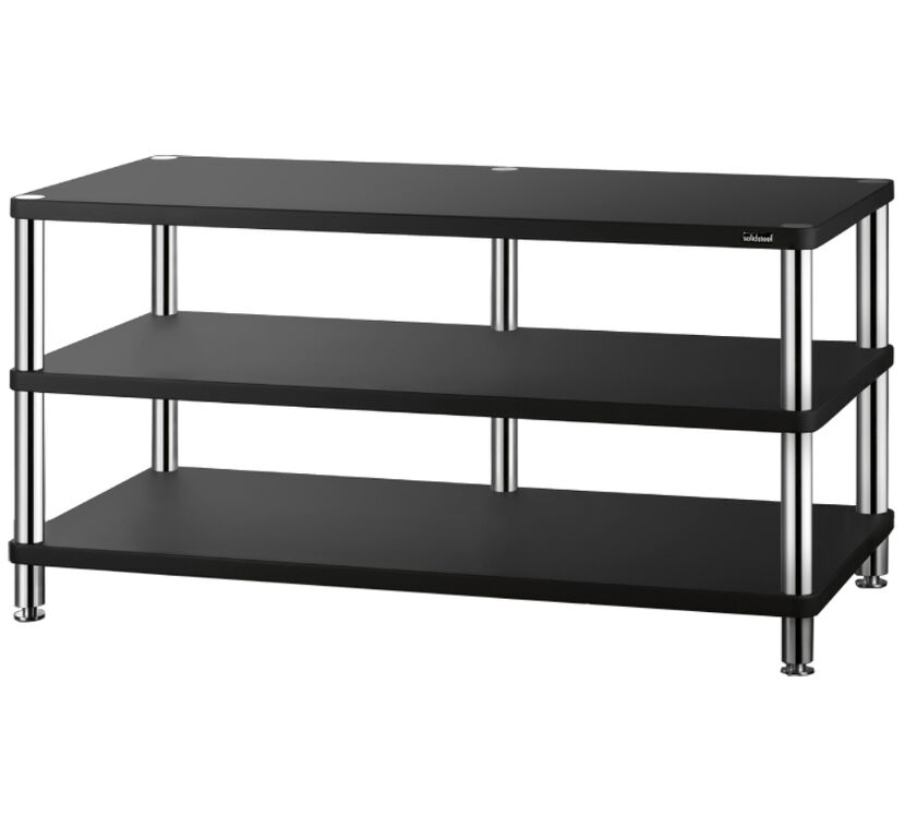 Solidsteel HW-3L (czarny). Stolik audio.