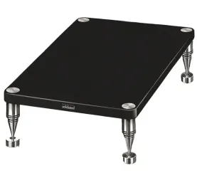 Solidsteel HF-B (czarny). Stolik audio pod wzmacniacz.