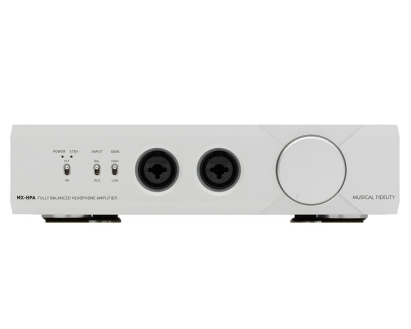 Musical Fidelity MX-HPA (srebrny). Wzmacniacz słuchawkowy.