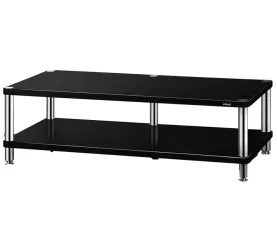 Solidsteel HW-2L (czarny połysk). Stolik audio.