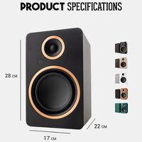 Argon Audio Fenris A5 (czarny). Aktywne kolumny podstawkowe. - 5