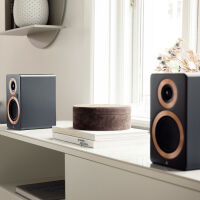 Argon Audio Forte A4 WiFi (orzech). Aktywne kolumny podstawkowe. - 7