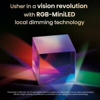 Hisense RGB-MiniLED TV 116UXQ. Telewizor RGB-MiniLED 116