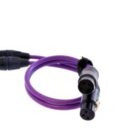 Melodika MD2X07 (0.7m). Interkonekt audio 2xXLR. - 3