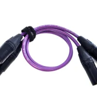 Melodika MD2X07 (0.7m). Interkonekt audio 2xXLR. - 4