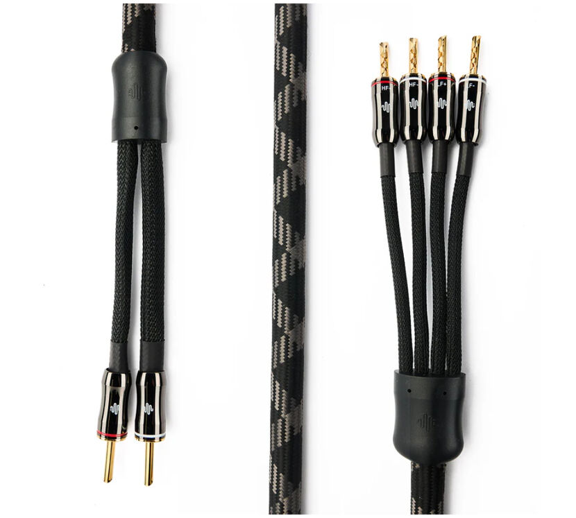Essentials Excellence SC Complete Bi-Wire. Przewód głośnikowy z wtykami typu banan (2x3.5m).