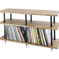 Solidsteel VL-3 (orzech). Stolik audio. - 2