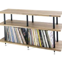 Solidsteel VL-3 (orzech). Stolik audio. - 2