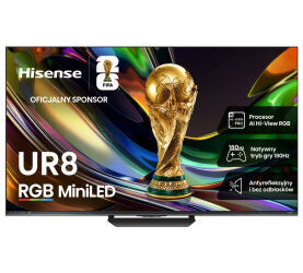 Hisense 4K 75UR8S. Telewizor RGB-MiniLED 75".