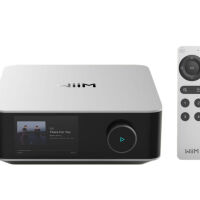 WiiM Amp Ultra (srebrny). Sieciowy wzmacniacz stereo. - 2