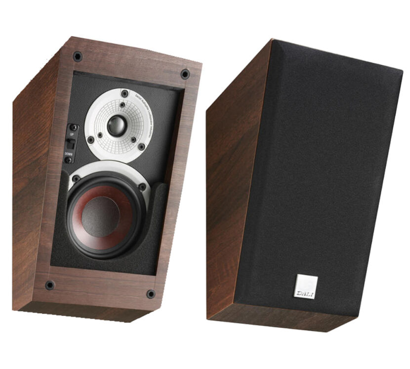 Dali Alteco C-1 (orzech). Kolumny surround Dolby Atmos.