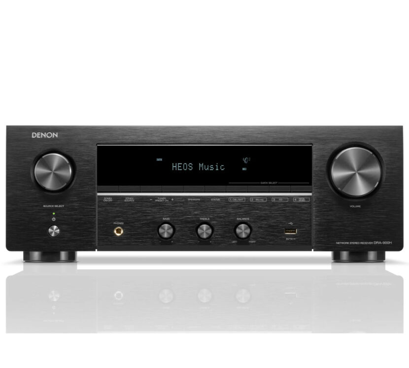 Denon DRA-900H (czarny). Sieciowy amplituner stereo.