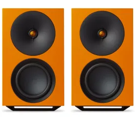 Cambridge Audio L/R X (pomarańczowy). Aktywne kolumny podstawkowe.