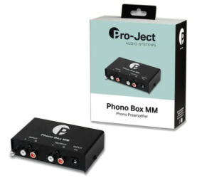 Pro-Ject Phono Box MM (czarny). Przedwzmacniacz gramofonowy.