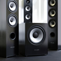 Pylon Audio Pearl Sub (czarny szczotkowany). Subwoofer aktywny. - 6