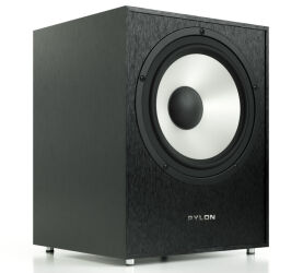 Pylon Audio Pearl Sub (czarny szczotkowany). Subwoofer aktywny.