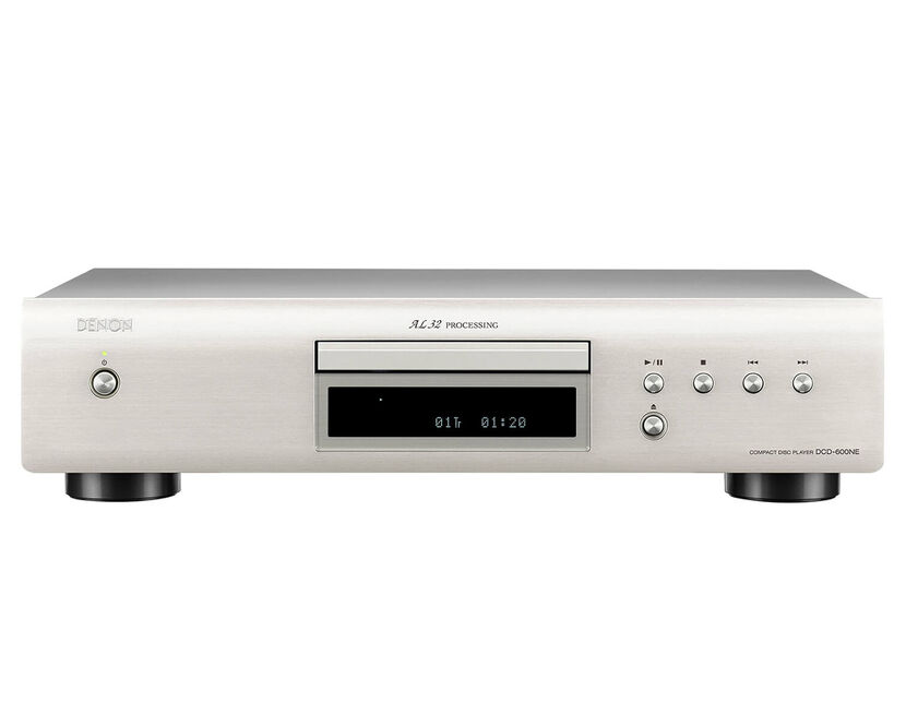 Denon DCD-600NE (srebrny). Odtwarzacz płyt CD.