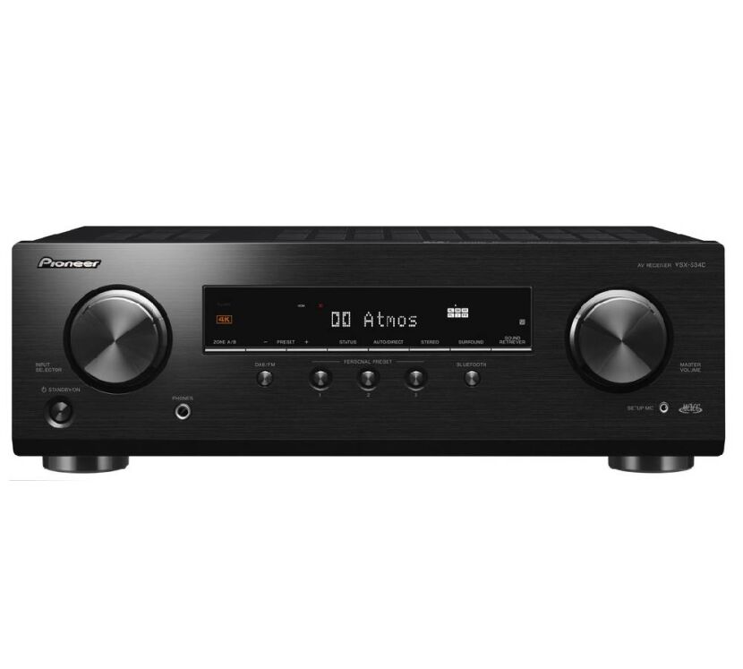 Pioneer VSX-534 (czarny). Amplituner kina domowego.