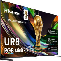 Hisense 4K 100UR8S. Telewizor RGB-MiniLED 100