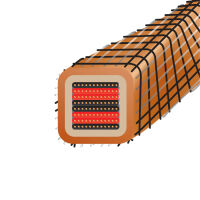Wireworld Eclipse 10 (ECS). Przewód głośnikowy z wtykami typu banan (2x3m). - 2