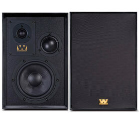 Wharfedale Super Denton (czarny). Kolumny podstawkowe.