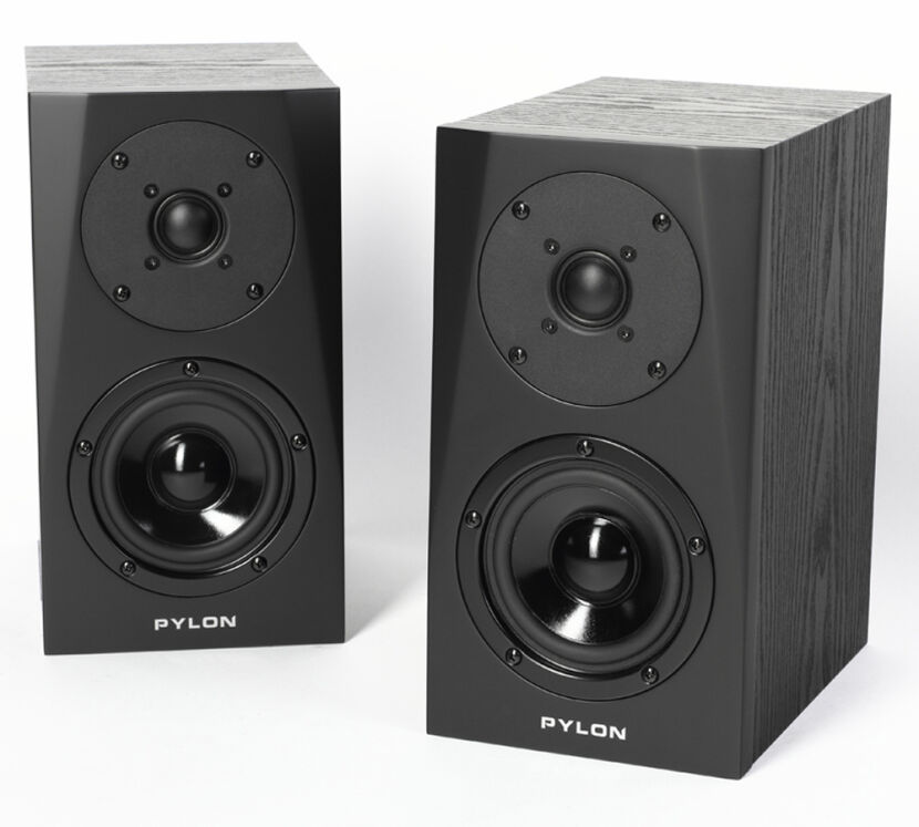 Pylon Audio Sapphire Sat (czarny). Kolumny podstawkowe.