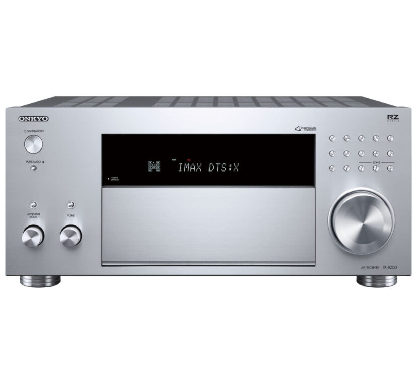 Onkyo TX-RZ50 (srebrny). Amplituner kina domowego.