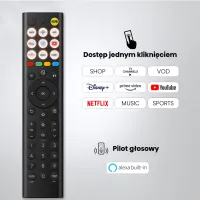 Hisense 4K 85E7S. Telewizor QLED 85