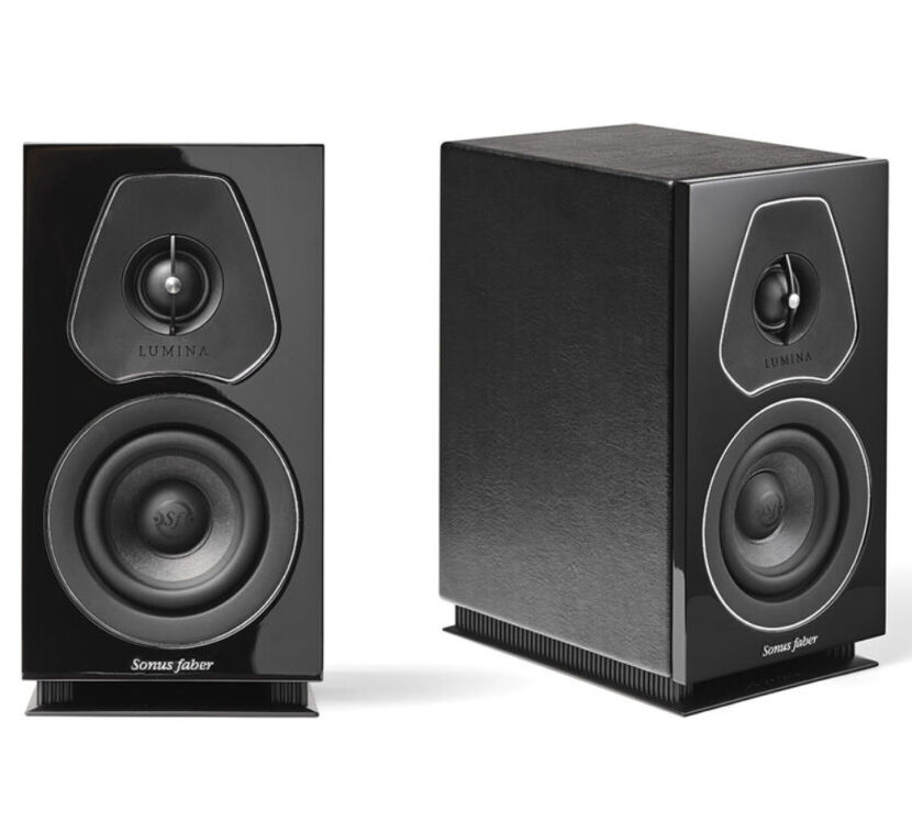 Sonus faber Lumina I (black). Kolumny podstawkowe.