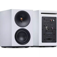 Cambridge Audio L/R S (biały). Aktywne kolumny podstawkowe. - 2