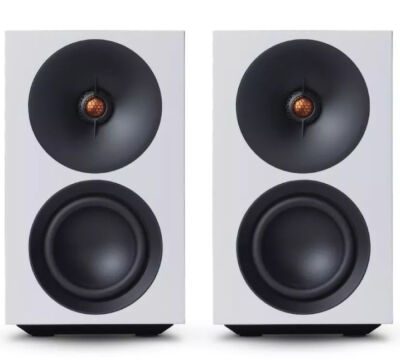 Cambridge Audio L/R S (biały). Aktywne kolumny podstawkowe.