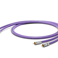 Oyaide PA-02TR V2. Interkonekt audio 2xRCA (1.3m). - 3