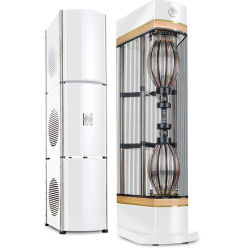 MBL 101 X-Treme MKII Radialstrahler System (biały/chrom). Kolumny podłogowe.