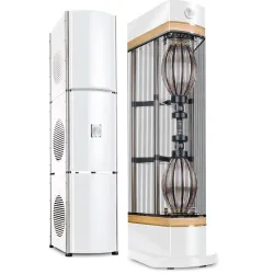 MBL 101 X-Treme MKII Radialstrahler System (biały/chrom). Kolumny podłogowe.