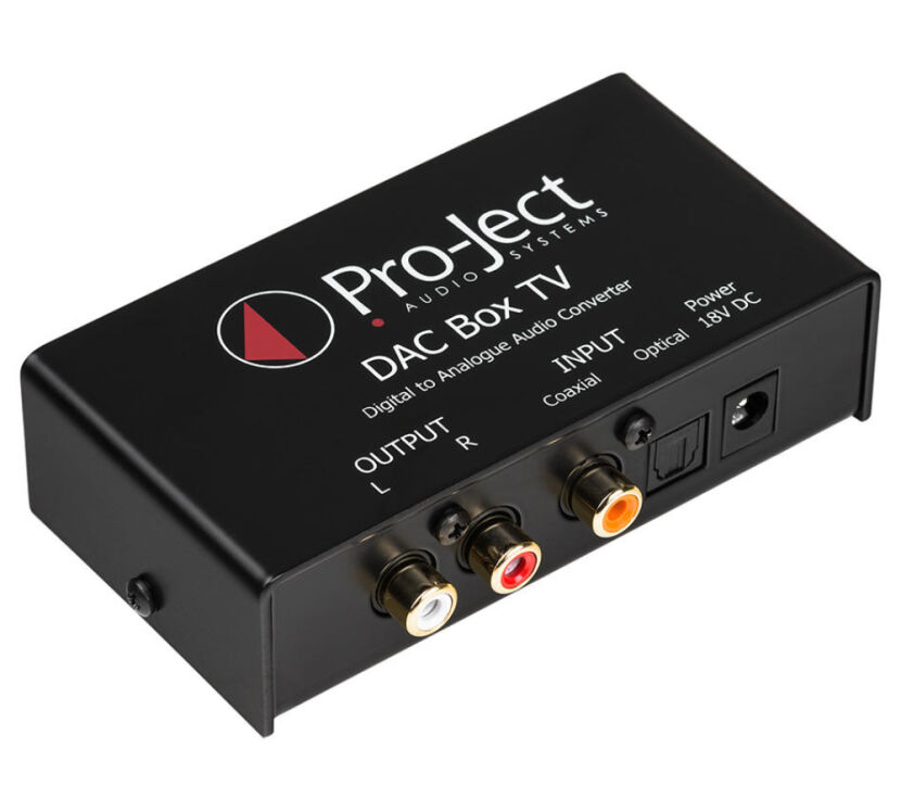 Pro-Ject DAC Box TV. Przetwornik cyfrowo-analogowy.