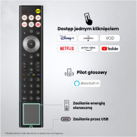 Hisense 4K 75UR9S. Telewizor RGB-MiniLED 75