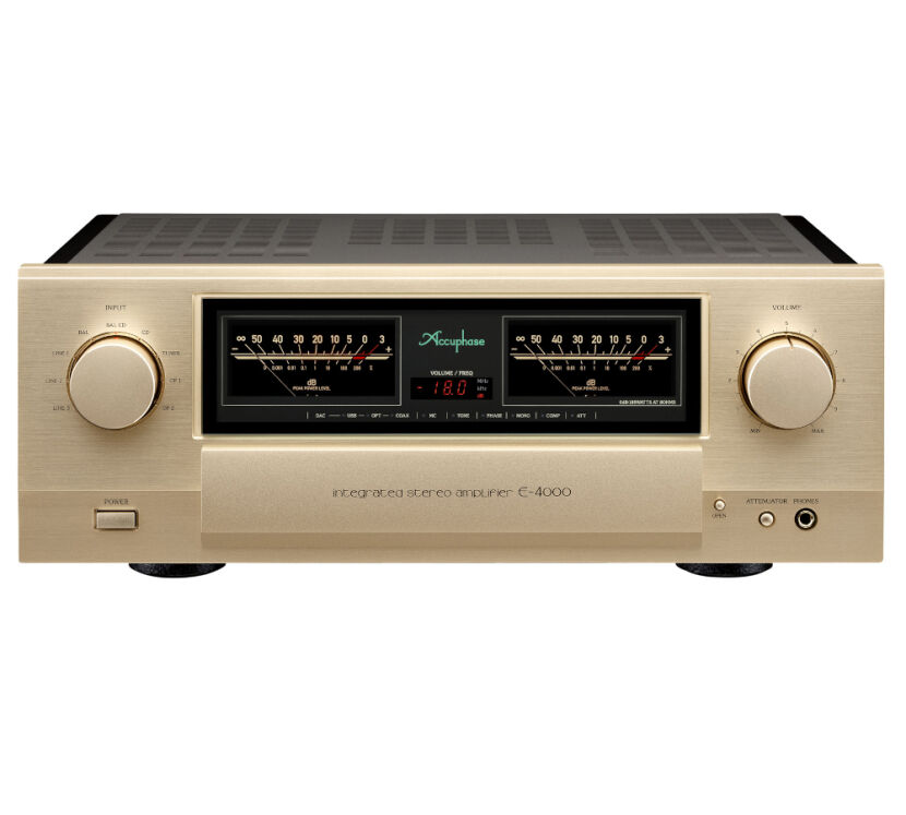 Accuphase E-4000. Wzmacniacz zintegrowany stereo.