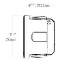 Monitor Audio Climate CL50 (czarny). Zewnętrzna kolumna głośnikowa. - 3