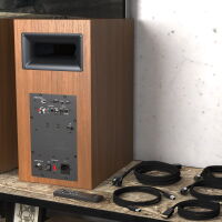 Klipsch The Nines (orzech). Aktywne kolumny podstawkowe. - 7